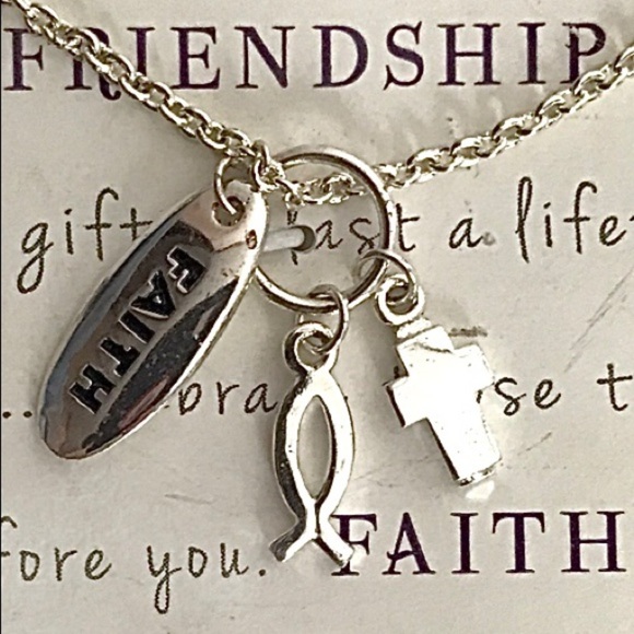NWT Friendship Necklace - Faith - Picture 7 of 9